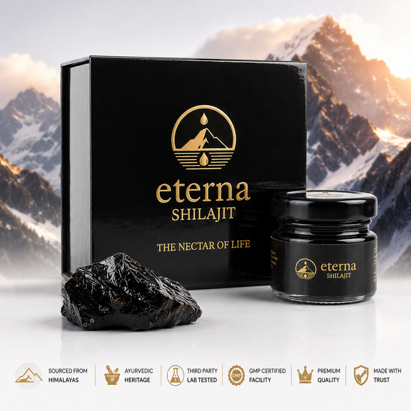 Himalayan Eterna Shilajit  100% Pure, High Altitude Resin - Eterna Shilajit